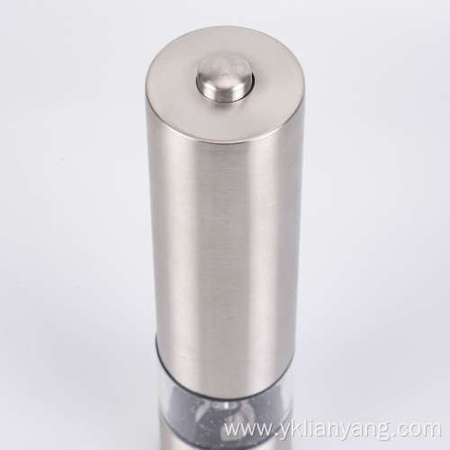 Stainless Electric Salt and Pepper Grinder